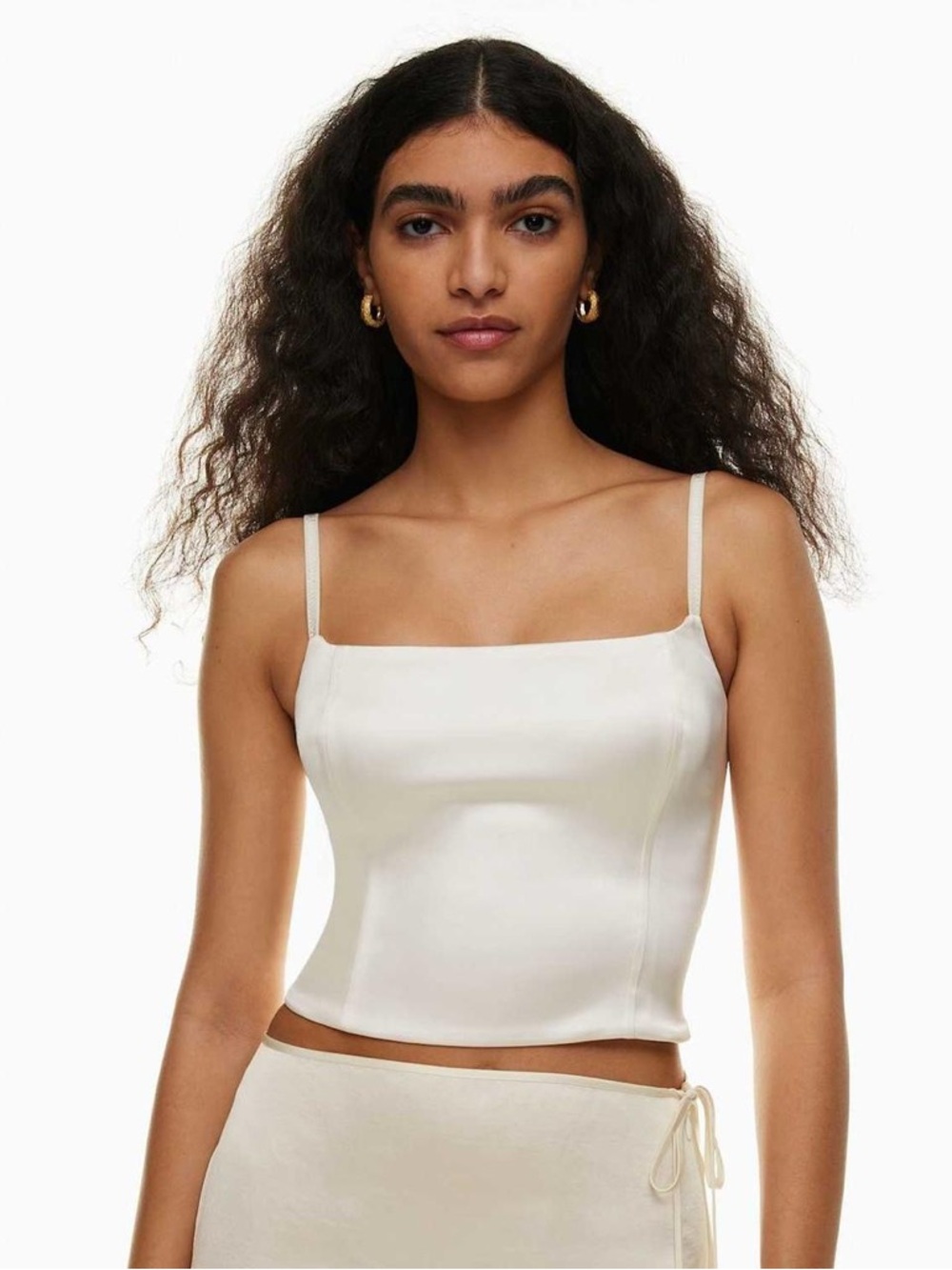 Aritzia Wilfred Lovefest Satin Bustier